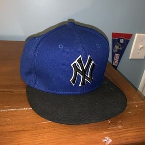 Blue Yankee hat